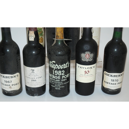 546 - Two bottles of Cockburns vintage port  1967 and 1970