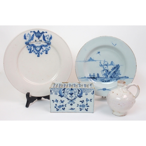 564 - A collection of 17th Century English Delftware