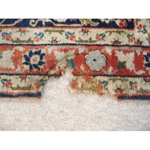 994 - A light blue ground early 20th Century Benlian rug