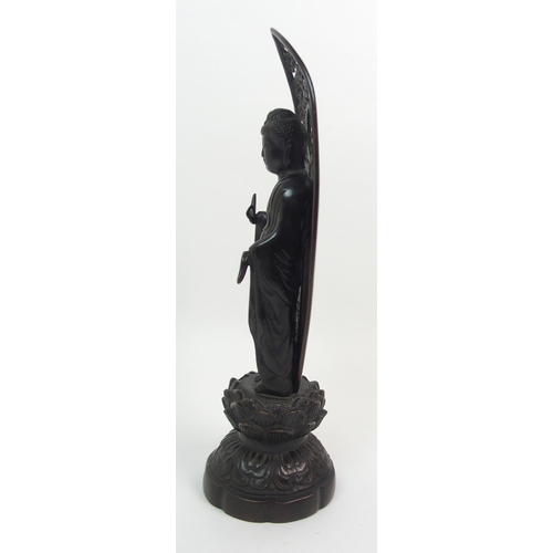 68 - A CHINESE BRONZE BUDDHA