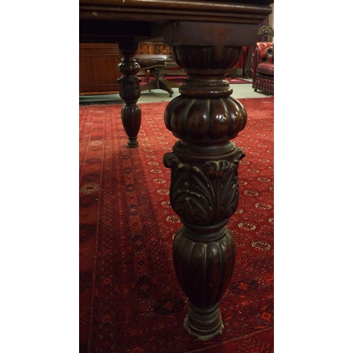 870 - A VICTORIAN WALNUT PIER TABLE