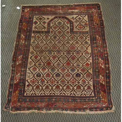 886 - AN EASTERN RUG