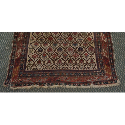 886 - AN EASTERN RUG