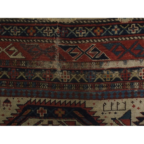 886 - AN EASTERN RUG