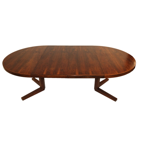 901 - A DANISH ROSEWOOD TABLE BY JOHN MORTENSEN FOR HELBORG MOBLER