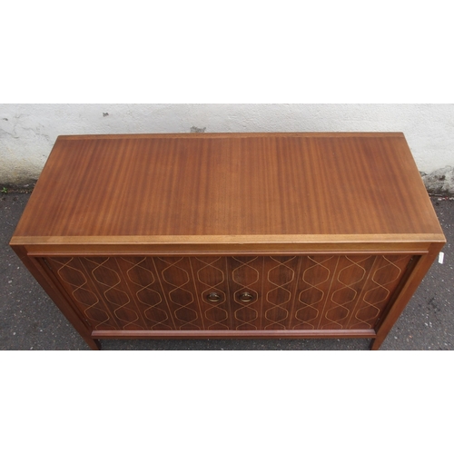 906 - A GORDON RUSSELL TEAK DOUBLE HELIX SIDEBOARD