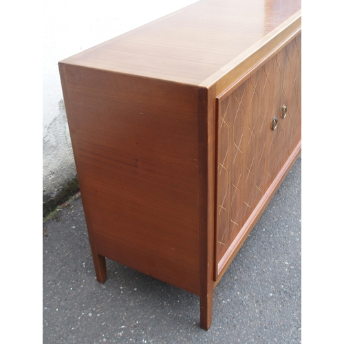 906 - A GORDON RUSSELL TEAK DOUBLE HELIX SIDEBOARD