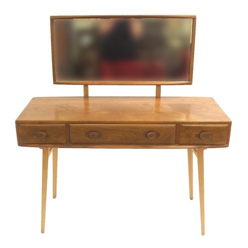 912 - AN ERCOL DRESSING TABLE