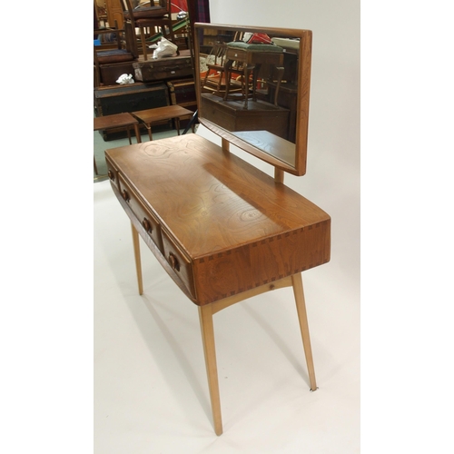 912 - AN ERCOL DRESSING TABLE