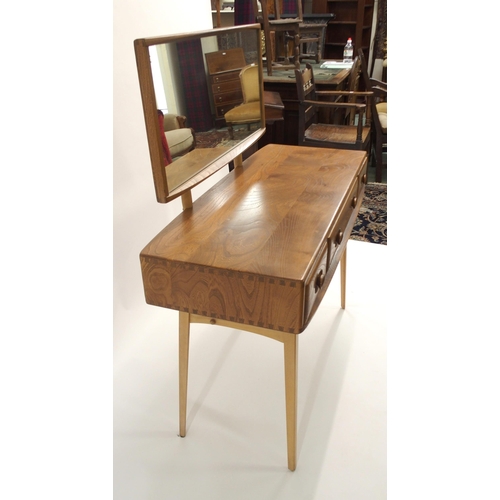 912 - AN ERCOL DRESSING TABLE