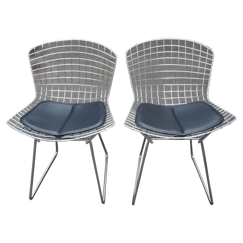 917 - FOUR HARRY BERTOIA WIRE CHAIRS