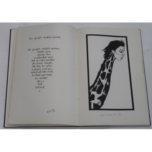 975 - STEPHEN FRENCH (SCOTTISH)AN ILLUSTRATED BOOK Multiples, signed and numberedTogether with unfram... 