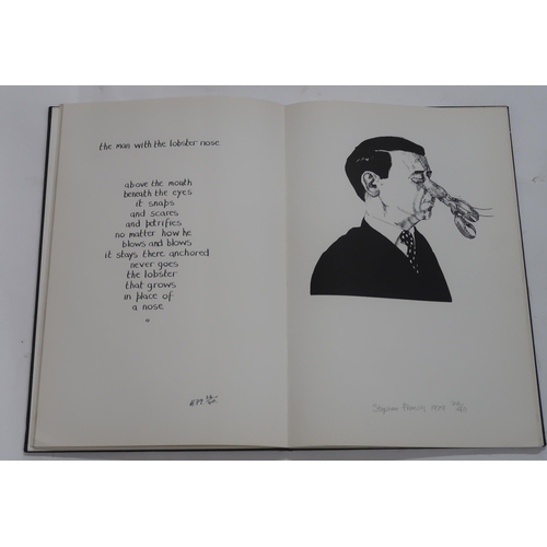 975 - STEPHEN FRENCH (SCOTTISH)AN ILLUSTRATED BOOK Multiples, signed and numberedTogether with unfram... 