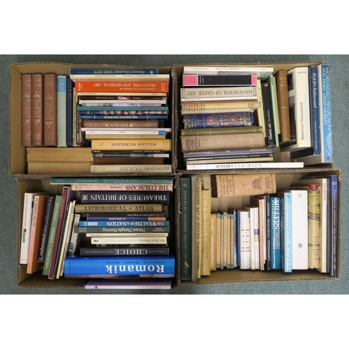 527 - Four boxes of books on art, art history, antiques and collecting (4)