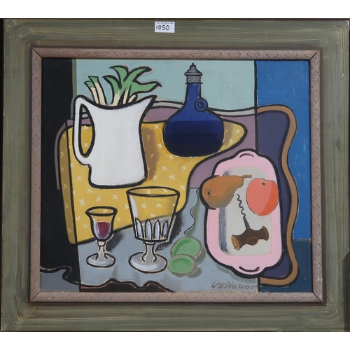 1050 - WILLIAM CROSBIE RSA RGI (1915-1999)MID PIECEOil on canvas panel, signed lower right, 45 x 52cm... 