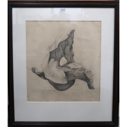 1064 - WILLIAM CROSBIE RSA RGI (1915-1999)HIP AND ME, 1939Graphite on paper, signed lower right, 53 x 48cm... 