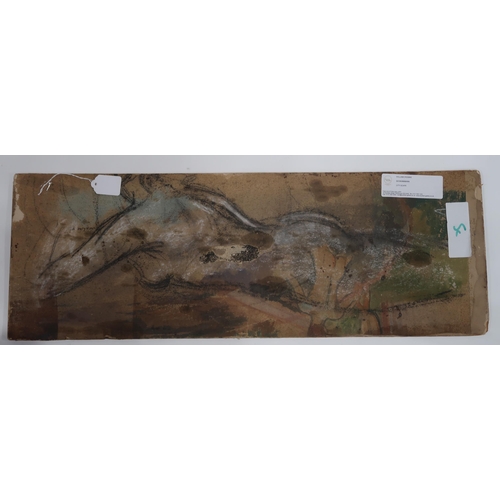 1075 - WILLIAM CROSBIE RSA RGI (1915-1999)CONTI PLAGEWatercolour, inscribed lower right, 17 x 26cmTogether ... 