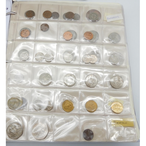 364 - U.S.A COINAGE, an extensive collection of cents, dimes and quarter dollars, 1976 moon landing dollar... 