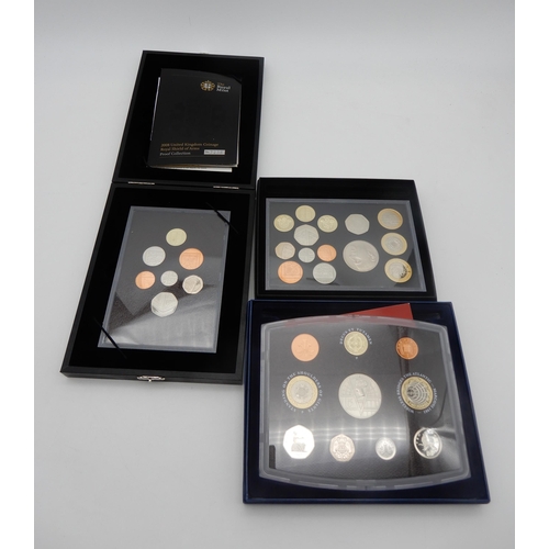 369D - ROYAL MINT PROOF COIN COLLECTIONS, 1983, 1984, 1985, 1986, 1987, 1990,  1992, 1994, 1995, 1996, 1997... 