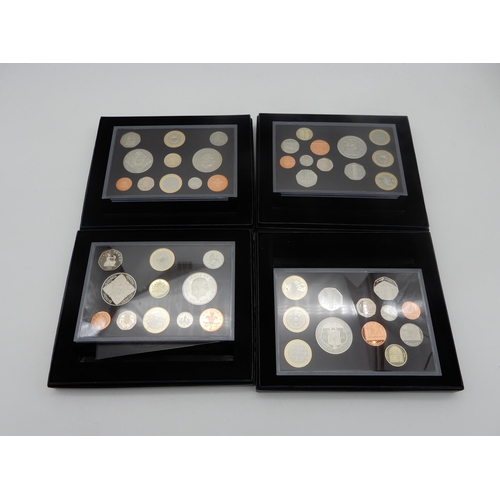 375 - ROYAL MINT proof coin sets with the millennium year 2000 through to the 2nd decade (33)