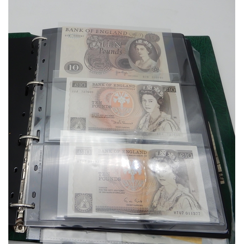 378 - A quantity of British bank notes