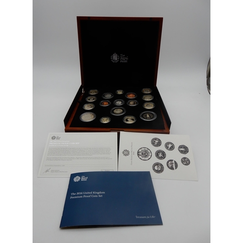 379A - *WITHDRAWN*  THE ROYAL MINT The 2016 United Kingdom Premium Proof Coin Set