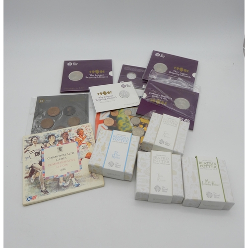 380 - *WITHDRAWN*  THE ROYAL MINT Celebrating the World of Beatrix Potter Coin Collection box set and Benj... 