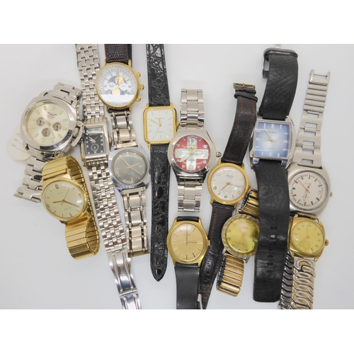 643 - A retro Lacorda watch, Timex Electric, Avia and other fashion watches