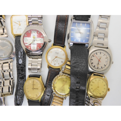 643 - A retro Lacorda watch, Timex Electric, Avia and other fashion watches