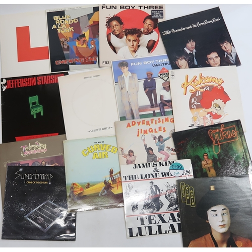 461 - VINYL RECORDS a lot of two boxes of good vinyl LP records with Odysey, The Police, 10CC, The Doobie ... 