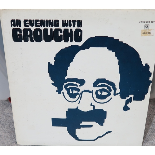 462A - VINYL RECORDS, jazz, classic, easy listening, spoken word, with An Evening with Groucho Marx etc