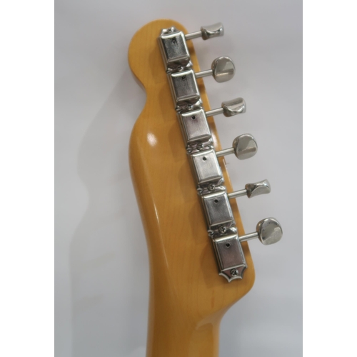 463 - FENDER TELECASTER electric guitar with tremolo arm in dark sunburst serial number R 019681 with fitt... 
