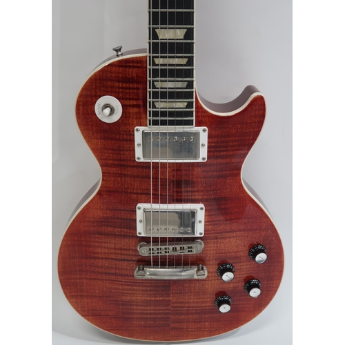 465 - GIBSON LES PAUL electric guitar in Santa Fe Sunrise, this limited edition guitar made in the U.S.A s... 