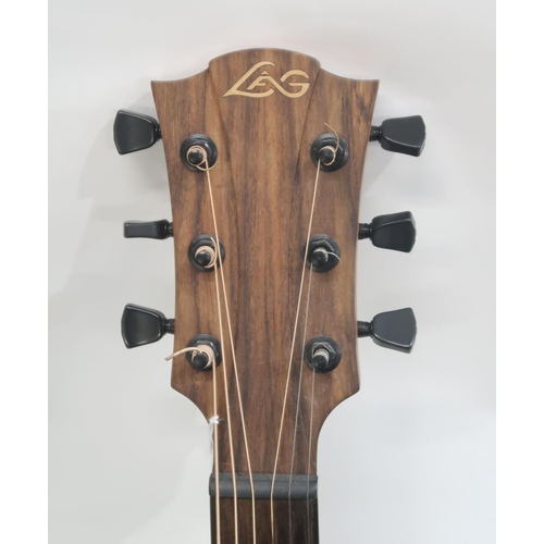 465B - STUDIO LAG Folk and Rock Chic, Tramontane electro acoustic guitar serial number GLA T111DCE-G