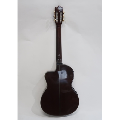 482 - IBANEZ  electro acoustic thin body with jazz cut away