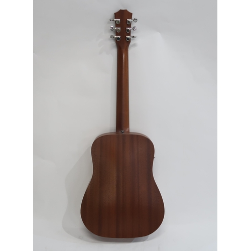 483 - TAYLOR baby acoustic guitar model BT2E with Taylor soft case