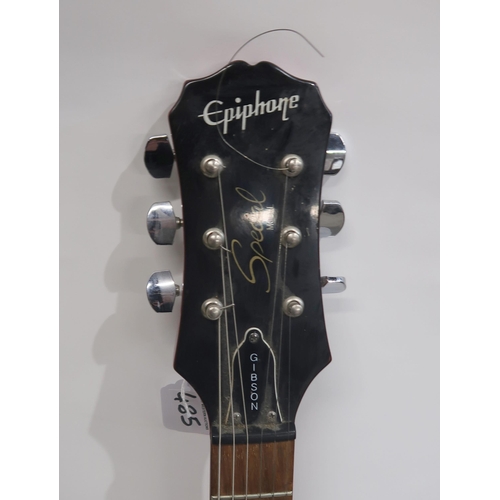 485 - EPIPHONE LES PAUL SPECIAL Gibson electric guitar serial number SJ3083402 with a Marshal G15R CD soli... 