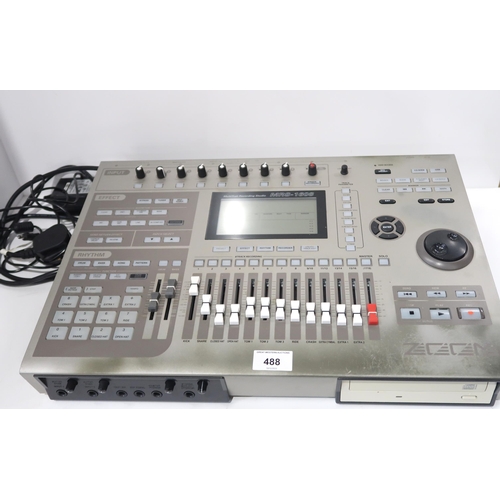 488 - ZOOM MRS-1608 digital multitrack recording studio