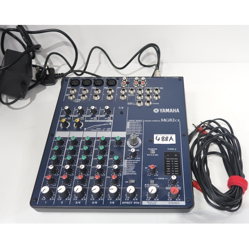 488A - YAMAHA MG 82 CX analogue mixer