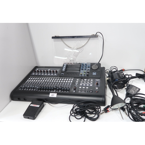 497 - TASCAM DP32SD digital portastudio multitrack