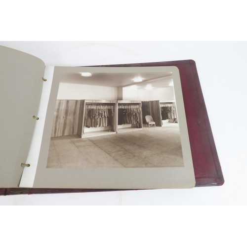 2623 - FREDERICK SAGE & Co. Ltd., THREE ALBUMSMaroon leather-bound, containing photographic views of th... 