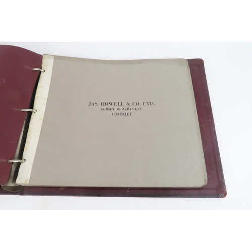 2623 - FREDERICK SAGE & Co. Ltd., THREE ALBUMSMaroon leather-bound, containing photographic views of th... 