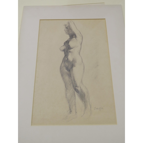 1010 - WILLIAM CROSBIE RSA RGI (1915-1999)A COLLECTION OF LIFE DRAWINGS AND FIGURE STUDIES In various ... 