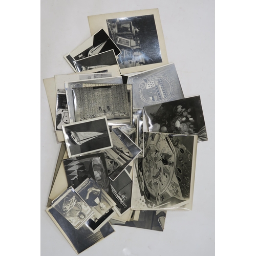 1014 - WILLIAM CROSBIE RSA RGI (1915-1999)A QUANTITY OF PHOTOGRAPHS FROM THE ARTIST'S STUDIO Depicting... 