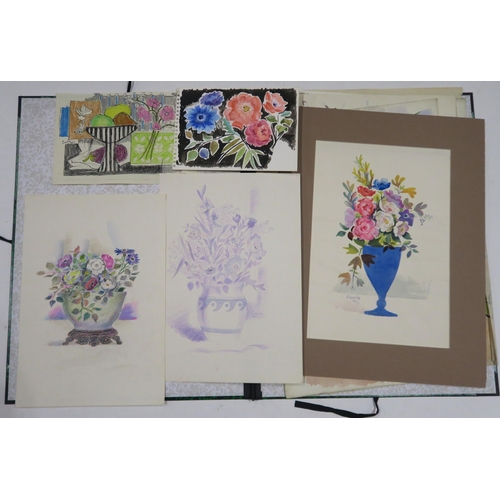 1017 - WILLIAM CROSBIE RSA RGI (1915-1999)A QUANTITY OF STILL LIFESTo include fruit and flower studies in i... 