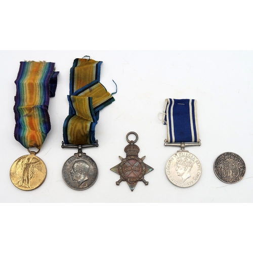 363 - Military medals, comprising a WW1 Victory Medal and British War Medal pair (S-23268 Pte. D. H. Grant... 