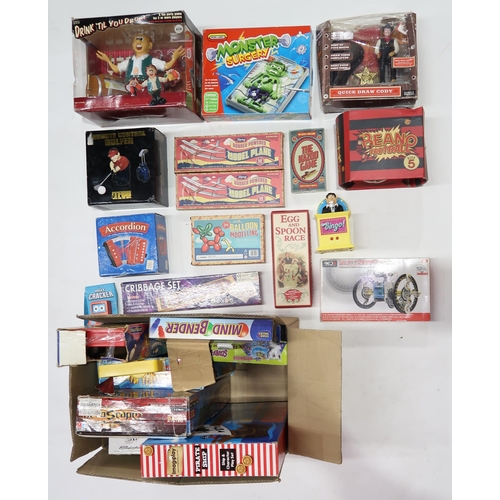 427 - Two boxes of assorted boxed novelty toys and gifts, games etc. (2)