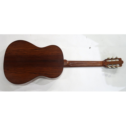 447 - A Dutch nylon string acoustic guitar by C. Swagemakers, Schiedam