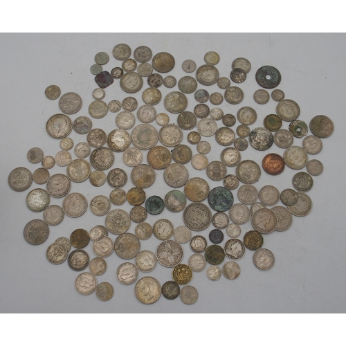 355 - A lot of mostly British coins with examples from colonial Africa