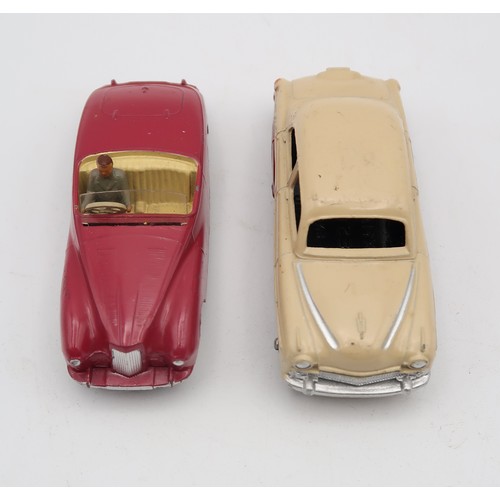 394 - DINKY TOYSA 101 Sunbeam Alpine Sports and a 164 Vauxhall Cresta Saloon, both boxed, together with a ... 